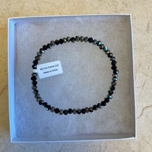 NWT ‘Midnight Sparkle’ Beaded Bracelet
